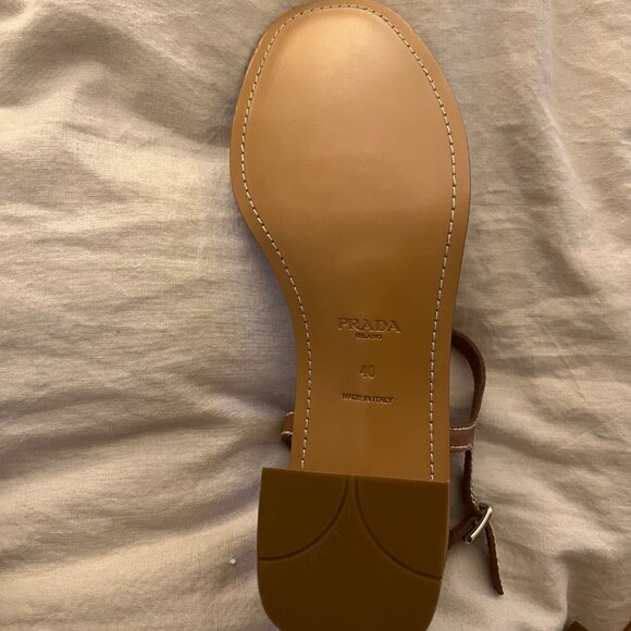 Prada Crystal Embellished Summer Sandals - Picture 3 of 5